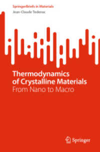 Thermodynamics of Crystalline Materials : From Nano to Macro (Springerbriefs in Materials)