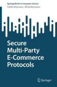 Secure Multi-Party E-Commerce Protocols (Springerbriefs in Computer Science)