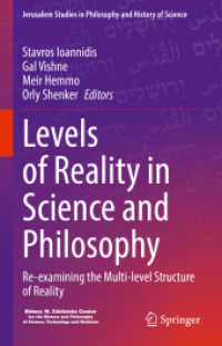 Levels of Reality in Science and Philosophy : Re-examining the Multi-level Structure of Reality (Jerusalem Studies in Philosophy and History of Science)