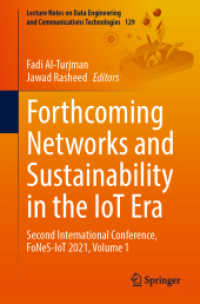 Forthcoming Networks and Sustainability in the IoT Era : Second International Conference, FoNeS-IoT 2021, Volume 1 (Lecture Notes on Data Engineering and Communications Technologies)