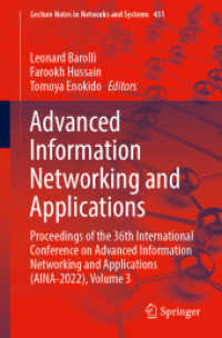 Advanced Information Networking and Applications : Proceedings of the 36th International Conference on Advanced Information Networking and Applications (AINA-2022), Volume 3 (Lecture Notes in Networks and Systems)