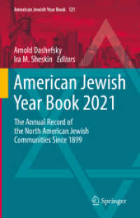 American Jewish Year Book 2021 : The Annual Record of the North American Jewish Communities since 1899 (American Jewish Year Book)