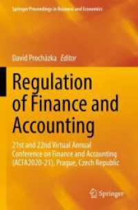 Regulation of Finance and Accounting : 21st and 22nd Virtual Annual Conference on Finance and Accounting (ACFA2020-21), Prague, Czech Republic (Springer Proceedings in Business and Economics)