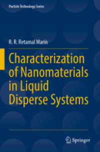 Characterization of Nanomaterials in Liquid Disperse Systems (Particle Technology Series)