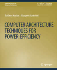 Computer Architecture Techniques for Power-Efficiency (Synthesis Lectures on Computer Architecture)