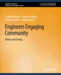 Engineers Engaging Community : Water and Energy (Synthesis Lectures on Engineers, Technology, & Society)