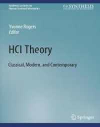 HCI Theory : Classical, Modern, and Contemporary (Synthesis Lectures on Human-centered Informatics)