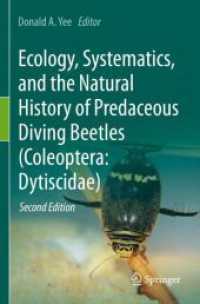 Ecology, Systematics, and the Natural History of Predaceous Diving Beetles (Coleoptera: Dytiscidae) （2ND）