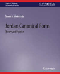 Jordan Canonical Form : Theory and Practice (Synthesis Lectures on Mathematics & Statistics)