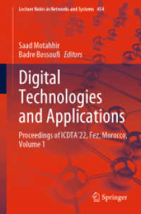 Digital Technologies and Applications : Proceedings of ICDTA'22, Fez, Morocco, Volume 1 (Lecture Notes in Networks and Systems)