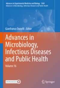 Advances in Microbiology, Infectious Diseases and Public Health : Volume 16 (Advances in Experimental Medicine and Biology) （2022）