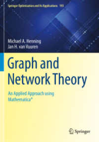 Graph and Network Theory : An Applied Approach using Mathematica® (Springer Optimization and Its Applications) （2022）