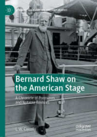 Bernard Shaw on the American Stage : A Chronicle of Premieres and Notable Revivals (Bernard Shaw and His Contemporaries)