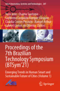 Proceedings of the 7th Brazilian Technology Symposium (BTSym'21) : Emerging Trends in Human Smart and Sustainable Future of Cities (Volume 1) (Smart Innovation, Systems and Technologies)