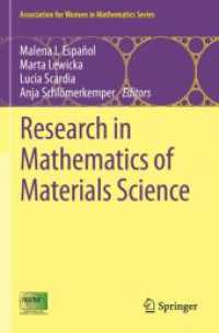 Research in Mathematics of Materials Science (Association for Women in Mathematics Series)