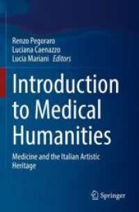 Introduction to Medical Humanities : Medicine and the Italian Artistic Heritage
