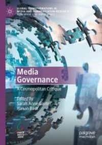 Media Governance : A Cosmopolitan Critique (Global Transformations in Media and Communication Research - a Palgrave and Iamcr Series)