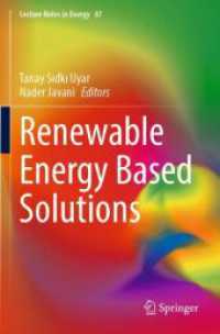 Renewable Energy Based Solutions (Lecture Notes in Energy)