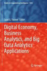 Digital Economy, Business Analytics, and Big Data Analytics Applications (Studies in Computational Intelligence) （2022）