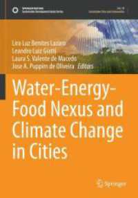 Water-Energy-Food Nexus and Climate Change in Cities (Sustainable Development Goals Series)