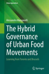 The Hybrid Governance of Urban Food Movements : Learning from Toronto and Brussels (Urban Agriculture)