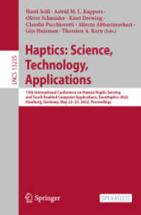Haptics: Science, Technology, Applications : 13th International Conference on Human Haptic Sensing and Touch Enabled Computer Applications, EuroHaptics 2022, Hamburg, Germany, May 22-25, 2022, Proceedings (Lecture Notes in Computer Science)