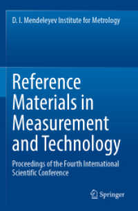 Reference Materials in Measurement and Technology : Proceedings of the Fourth International Scientific Conference