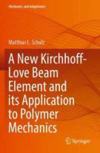 A New Kirchhoff-Love Beam Element and its Application to Polymer Mechanics (Mechanics and Adaptronics)