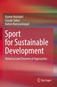 Sport for Sustainable Development : Historical and Theoretical Approaches