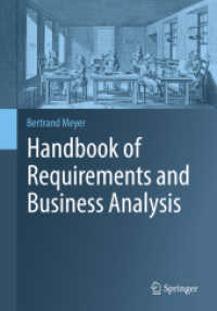 Handbook of Requirements and Business Analysis -- Paperback / softback （1st ed. 20）