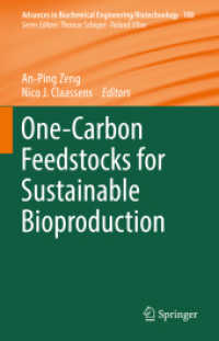 One-Carbon Feedstocks for Sustainable Bioproduction (Advances in Biochemical Engineering/biotechnology)