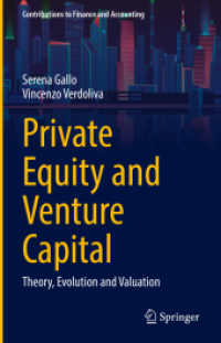 Private Equity and Venture Capital : Theory, Evolution and Valuation (Contributions to Finance and Accounting)