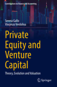 Private Equity and Venture Capital : Theory, Evolution and Valuation (Contributions to Finance and Accounting)