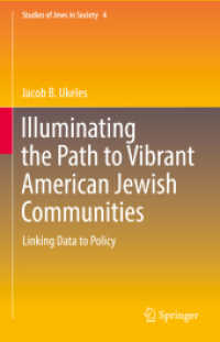 Illuminating the Path to Vibrant American Jewish Communities : Linking Data to Policy (Studies of Jews in Society)