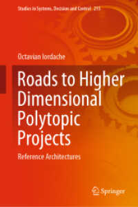 Roads to Higher Dimensional Polytopic Projects : Reference Architectures (Studies in Systems, Decision and Control) （2023）