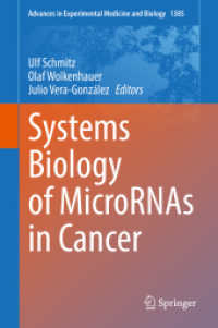 Systems Biology of MicroRNAs in Cancer (Advances in Experimental Medicine and Biology)