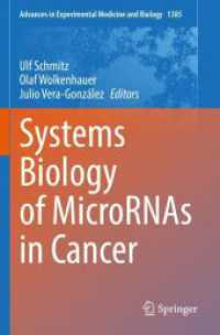 Systems Biology of MicroRNAs in Cancer (Advances in Experimental Medicine and Biology)