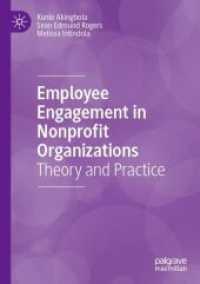 Employee Engagement in Nonprofit Organizations : Theory and Practice