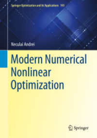 Modern Numerical Nonlinear Optimization (Springer Optimization and Its Applications)