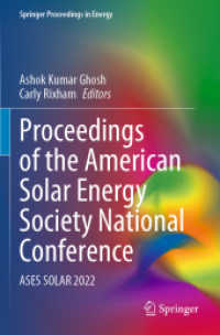 Proceedings of the American Solar Energy Society National Conference : ASES SOLAR 2022 (Springer Proceedings in Energy)