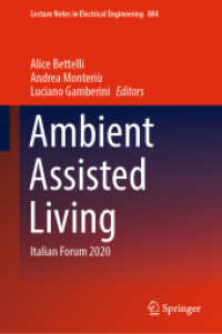 Ambient Assisted Living : Italian Forum 2020 (Lecture Notes in Electrical Engineering)
