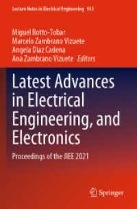 Latest Advances in Electrical Engineering, and Electronics : Proceedings of the JIEE 2021 (Lecture Notes in Electrical Engineering)
