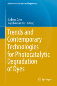Trends and Contemporary Technologies for Photocatalytic Degradation of Dyes (Environmental Science and Engineering) （2022）