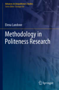 Methodology in Politeness Research (Advances in (Im)politeness Studies)