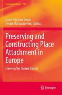 Preserving and Constructing Place Attachment in Europe (Geojournal Library)