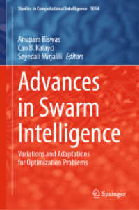 Advances in Swarm Intelligence : Variations and Adaptations for Optimization Problems (Studies in Computational Intelligence) （2023）