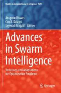 Advances in Swarm Intelligence : Variations and Adaptations for Optimization Problems (Studies in Computational Intelligence)