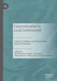 Corporatisation in Local Government : Context, Evidence and Perspectives from 19 Countries