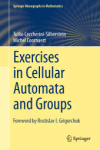 Exercises in Cellular Automata and Groups (Springer Monographs in Mathematics) （2023. xvii, 627 S. XVII, 627 p. 15 illus. 235 mm）