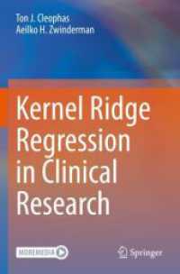 Kernel Ridge Regression in Clinical Research （2022）